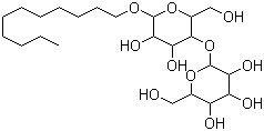 Undecyl alpha-D-maltopyranoside molecular structure (CAS 168037-13-6)