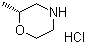 structure of CAS# 168038-14-0, (R)-2-Methylmorpholine hydrochloride