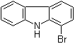 1-溴咔唑分子结构 (CAS 16807-11-7)