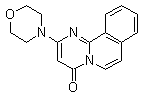 2-(吗啉-4-基)嘧啶并[2,1-a]异喹啉-4-酮分子结构 (CAS 168425-64-7)