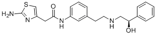间-米拉贝隆分子结构 (CAS 1684452-81-0)