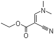 2-氰基-3-(二甲基氨基)丙烯酸乙酯分子结构 (CAS 16849-87-9)