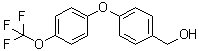4-[4-(Trifluoromethoxy)phenoxy]benzenemethanol molecular structure (CAS 1686102-84-0)