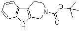 tert-Butyl 1,3,4,9-tetrahydro-2H-pyrido[3,4-b]indole-2-carboxylate molecular structure (CAS 168824-94-0)