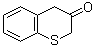 2H-1-苯并噻喃-3(4H)-酮分子结构 (CAS 16895-58-2)
