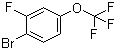 structure of CAS# 168971-68-4, 1-Bromo-2-fluoro-4-(trifluoromethoxy)benzene