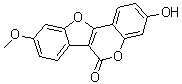 4'-甲氧基香豆雌酚分子结构 (CAS 1690-62-6)
