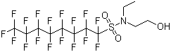 结构式 CAS# 1691-99-2, N-乙基全氟辛基磺酰胺乙醇