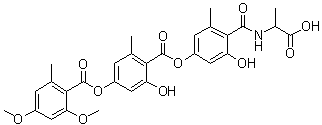 结构式 CAS# 169181-28-6, Amidepsine A