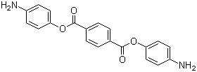 对苯二甲酸二对氨基苯酯分子结构 (CAS 16926-73-1)