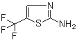 结构式 CAS# 169260-97-3, 5-(三氟甲基)噻唑-2-胺