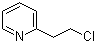 2-(2-氯乙基)吡啶分子结构 (CAS 16927-00-7)