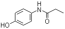 结构式 CAS# 1693-37-4, 4'-羟基苯丙酰胺; 对丙胺酚