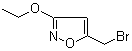 5-(溴甲基)-3-乙氧基异恶唑分子结构 (CAS 169310-96-7)