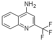 4-氨基-2-三氟甲基喹啉分子结构 (CAS 1700-93-2)