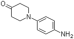 4-(4-氧代-1-哌啶基)苯胺分子结构 (CAS 170011-70-8)