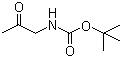 (2-氧代丙基)氨基甲酸叔丁酯分子结构 (CAS 170384-29-9)
