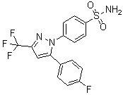 结构式 CAS# 170569-88-7, 吗伐考昔