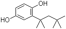 2-特辛基对苯二酚分子结构 (CAS 1706-69-0)