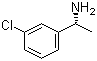 (R)-1-(3-氯苯基)乙胺分子结构 (CAS 17061-53-9)