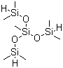 甲基三(二甲基硅氧烷基)硅烷分子结构 (CAS 17082-46-1)