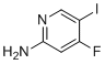 4-氟-5-碘-2-吡啶胺分子结构 (CAS 1708974-12-2)