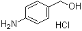 4-氨基苯甲醇盐酸盐分子结构 (CAS 170926-25-7)