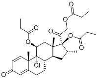 Beclometasone Dipropionate EP Impurity S molecular structure (CAS 1709825-83-1)