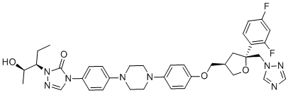 泊沙康唑杂质31分子结构 (CAS 170985-61-2)