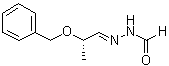 2-[(2S)-2-(苄氧基)亚丙基]肼甲醛分子结构 (CAS 170985-84-9)