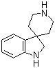 结构式 CAS# 171-75-5, 螺[吲哚啉-3,4'-哌啶]