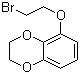 5-(2-溴乙氧基)-1,4-苯并二恶烷分子结构 (CAS 1710-62-9)