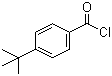 对叔丁基苯甲酰氯分子结构 (CAS 1710-98-1)