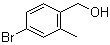 4-溴-2-甲基苄醇分子结构 (CAS 17100-58-2)