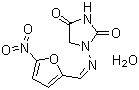 硝基呋喃妥因一水合物分子结构 (CAS 17140-81-7)