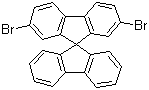 2,7-二溴-9,9'-螺二芴分子结构 (CAS 171408-84-7)