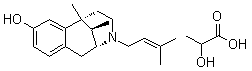 镇痛新注射液分子结构 (CAS 17146-95-1)