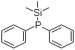 二苯基(三甲基硅基)膦分子结构 (CAS 17154-34-6)