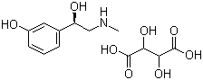 重酒石酸去氧肾上腺素分子结构 (CAS 17162-39-9)