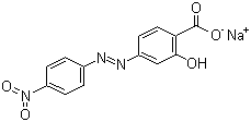 茜素黄 R 钠盐分子结构 (CAS 1718-34-9)