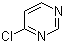 4-氯嘧啶分子结构 (CAS 17180-93-7)