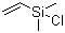 二甲基乙烯基氯硅烷分子结构 (CAS 1719-58-0)