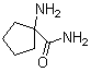 1-氨基-1-环戊烷甲酰胺分子结构 (CAS 17193-28-1)
