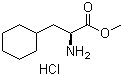 结构式 CAS# 17193-39-4, (S)-(-)-环己基丙氨酸甲酯盐酸盐