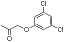3,5-二氯苯氧基丙酮分子结构 (CAS 17199-34-7)