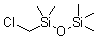 (氯甲基)五甲基二硅氧烷分子结构 (CAS 17201-83-1)