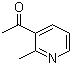 3-乙酰基-2-甲基吡啶分子结构 (CAS 1721-12-6)