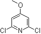 2,6-二氯-4-甲氧基吡啶分子结构 (CAS 17228-75-0)