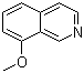 8-甲氧基异喹啉分子结构 (CAS 1723-70-2)