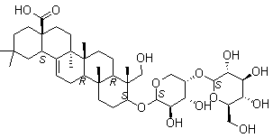 黄花败酱苷 C分子结构 (CAS 17233-22-6)